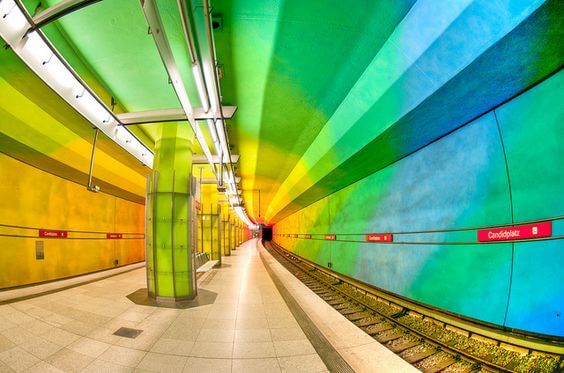 欧洲地铁 德国 慕尼黑 Candidplatz Munich station