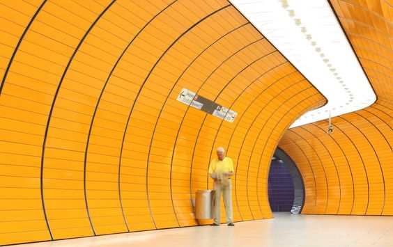 欧洲地铁 德国 慕尼黑 玛利亚广场  Marienplatz Munich station