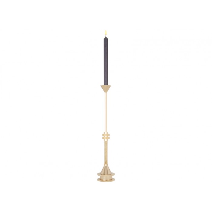 Tom Dixon Cog Candle Holder Tall 黄色金属烛台