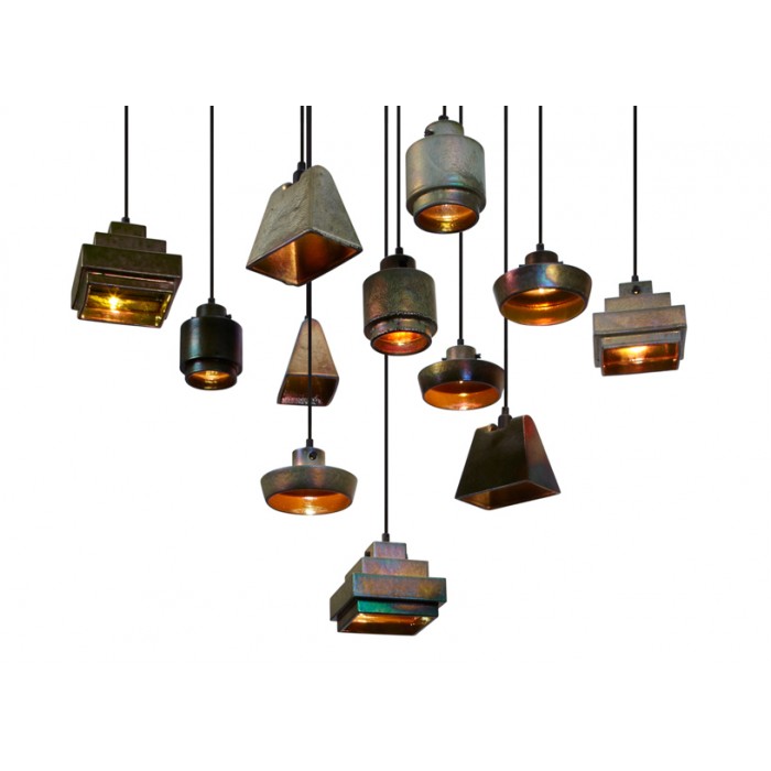 Tom Dixon Lustre Square 金属吊灯