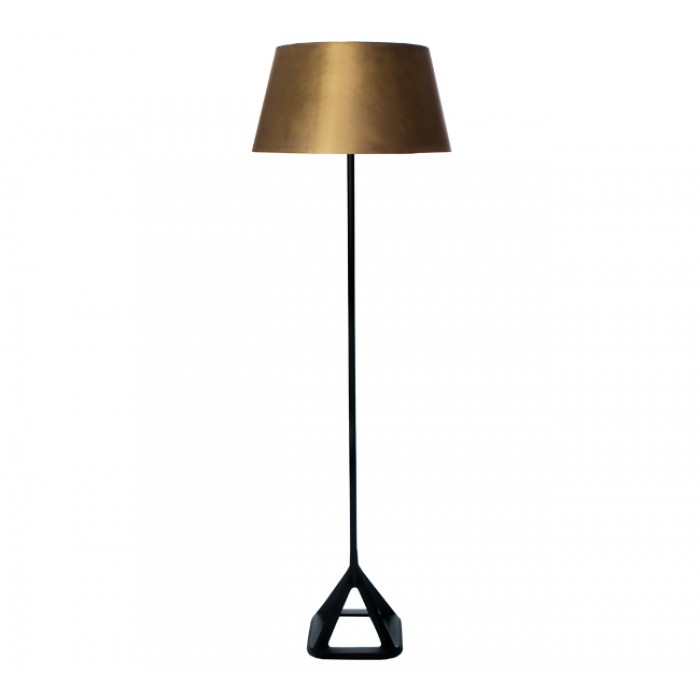 Tom Dixon Base Brass Floor Light 黄色金属落地灯