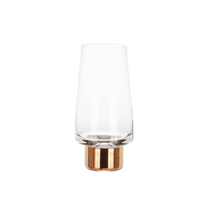 Tom Dixon Tank High Ball Glasses 金属底座玻璃杯